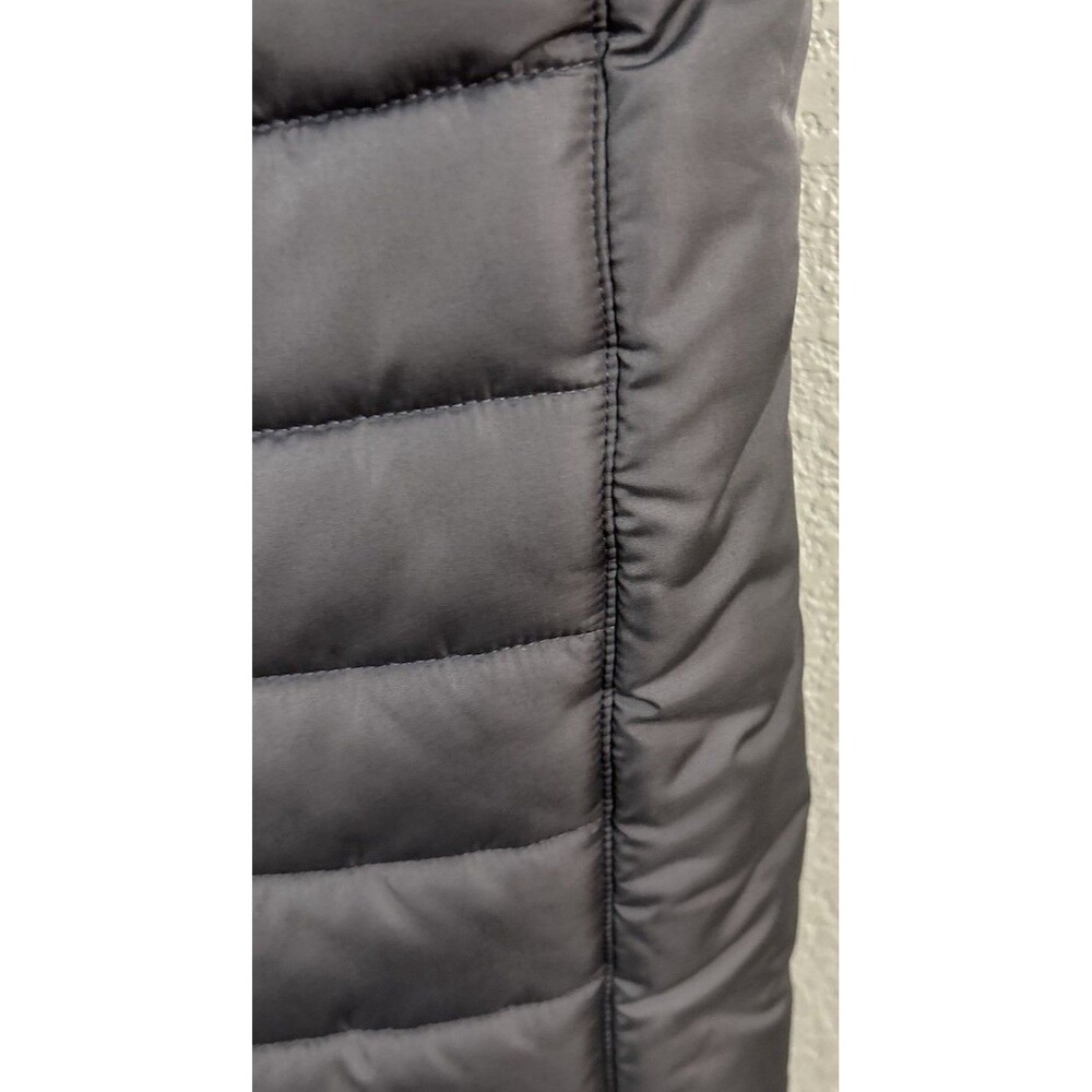 Lands' End Zip Up Puffer Vest Men's Grey Oeko-Tex - Size Medium - Picture 6 of 6
